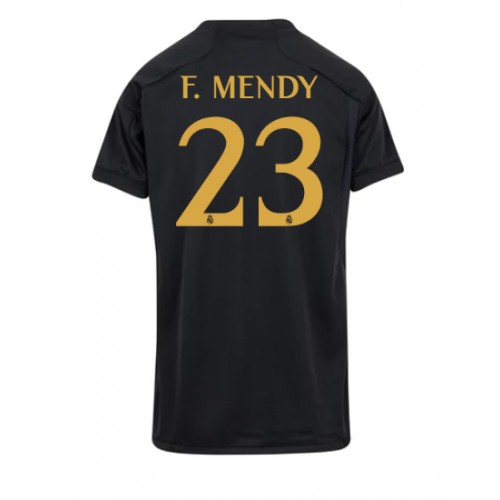 Fotballdrakt Dame Real Madrid Ferland Mendy #23 Tredjedrakt 2023-24 Kortermet
